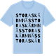 Blue Soul t-shirt med Stora Skärmnäs ordlek t-shirt