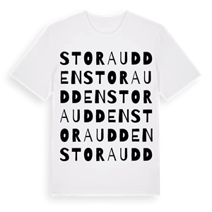 Stora Udden ordlek t-shirt – ekologisk bomull t-shirt från Pinshirt