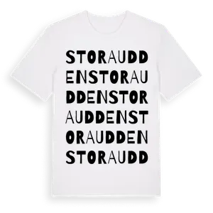Stora Udden ordlek t-shirt – ekologisk bomull t-shirt från Pinshirt