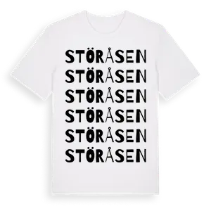 Störåsen ordlek t-shirt – ekologisk bomull t-shirt från Pinshirt