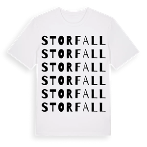 Storfall ordlek t-shirt – ekologisk bomull t-shirt från PinShirt