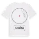 White t-shirt med Storöna t-shirt