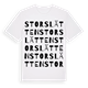 Storslätten ordlek t-shirt