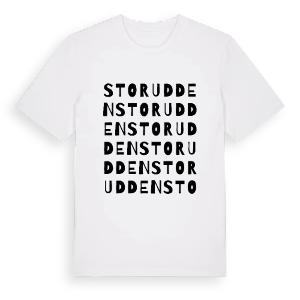 Storudden ordlek t-shirt – ekologisk bomull t-shirt från PinShirt