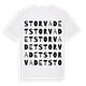 Storvadet ordlek t-shirt