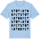 Blue Soul t-shirt med Stötartorpet ordlek t-shirt