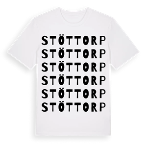 Stöttorp ordlek t-shirt – ekologisk bomull t-shirt från PinShirt