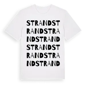 Strand ordlek t-shirt – ekologisk bomull t-shirt från Pinshirt