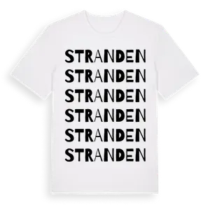Stranden ordlek t-shirt – ekologisk bomull t-shirt från Pinshirt