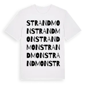 Strandmon ordlek t-shirt – ekologisk bomull t-shirt från Pinshirt