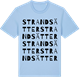 Blue Soul t-shirt med Strandsätter ordlek t-shirt