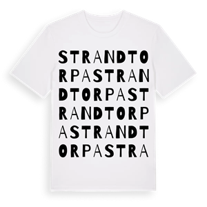 Strandtorpa ordlek t-shirt – ekologisk bomull t-shirt från PinShirt
