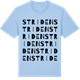 Blue Soul t-shirt med Striden ordlek t-shirt