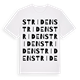 Striden ordlek t-shirt