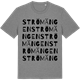 Mid Heather Gray t-shirt med Strömängen ordlek t-shirt