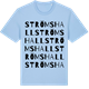 Blue Soul t-shirt med Strömshall ordlek t-shirt