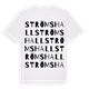 Strömshall ordlek t-shirt