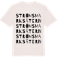 Vintage White t-shirt med Strömsmarksätern ordlek t-shirt