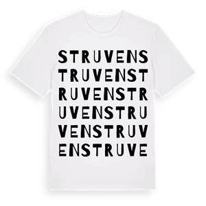 Struven ordlek t-shirt – ekologisk bomull t-shirt från PinShirt