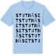 Blue Soul t-shirt med Stutnäset ordlek t-shirt