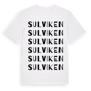 Sulviken ordlek t-shirt – ekologisk bomull t-shirt från Pinshirt