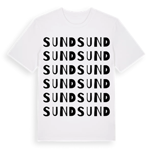 Sund ordlek t-shirt – ekologisk bomull t-shirt från PinShirt