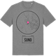 Mid Heather Gray t-shirt med Sund t-shirt
