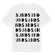 Sund ordlek t-shirt