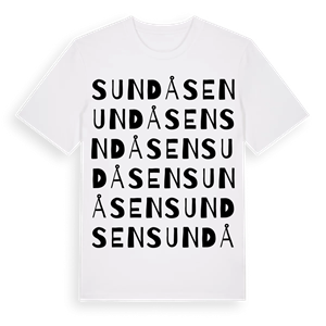 Sundåsen ordlek t-shirt – ekologisk bomull t-shirt från PinShirt