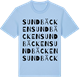 Blue Soul t-shirt med Sundbäcken ordlek t-shirt