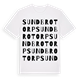 Sundbrotorp ordlek t-shirt