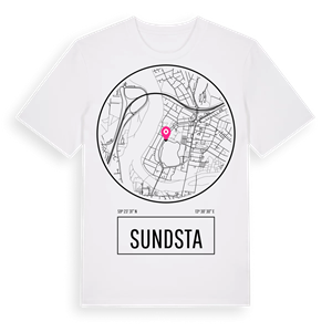 Sundsta t-shirt – ekologisk bomull t-shirt från Pinshirt