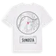 White t-shirt med Sundsta t-shirt