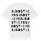 Sundstabyn ordlek t-shirt
