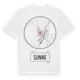 White t-shirt med Sunne t-shirt