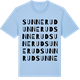 Blue Soul t-shirt med Sunnerud ordlek t-shirt