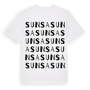 Sunsa ordlek t-shirt – ekologisk bomull t-shirt från Pinshirt