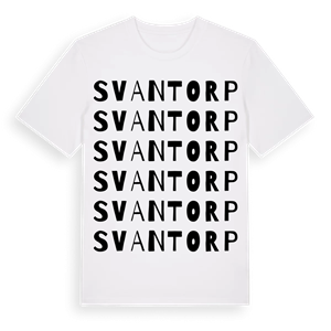 Svantorp ordlek t-shirt – ekologisk bomull t-shirt från PinShirt