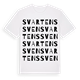 Svartenssven ordlek t-shirt