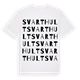 Svarthult ordlek t-shirt