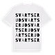 Svartserud ordlek t-shirt