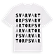 Svarvartorp ordlek t-shirt