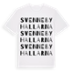 Svennebyhallarna ordlek t-shirt
