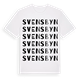 Svensbyn ordlek t-shirt