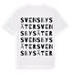 Svensbysäter ordlek t-shirt