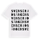 Svenserudsängen ordlek t-shirt