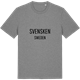 Mid Heather Gray t-shirt med Svensken i Sverige t-shirt