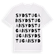 Sydstugan ordlek t-shirt