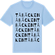 Blue Soul t-shirt med Tåbäcken ordlek t-shirt