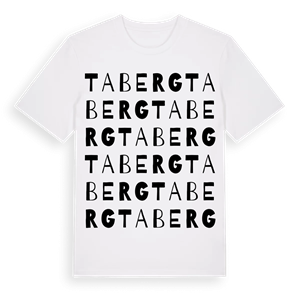 Taberg ordlek t-shirt – ekologisk bomull t-shirt från PinShirt